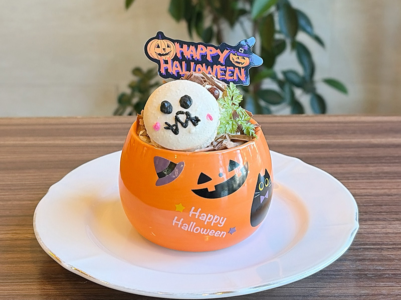ハロウィンチョコムース